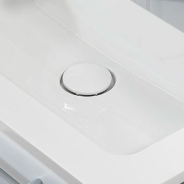 Laguna Ventilabdeckung Glas Optiwhite matt