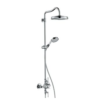 Axor Montreux Duschsystem Showerpipe mit Thermostat und Kopfbrause