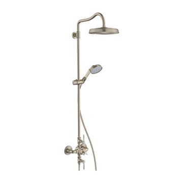 Axor Montreux Duschsystem Showerpipe mit Kopfbrause, Handbrause