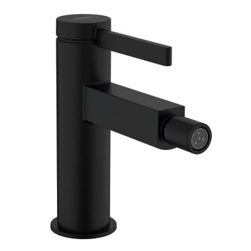 Hansgrohe Finoris Bidetarmatur mit Push-Open Ablaufgarnitur