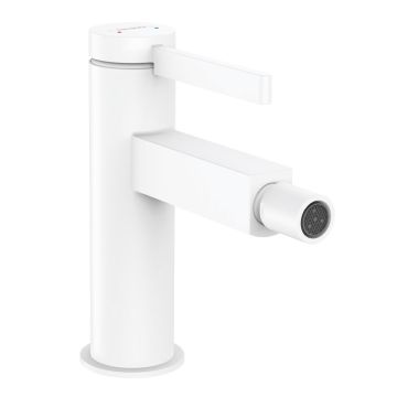 Hansgrohe Finoris Bidetarmatur mit Push-Open Ablaufgarnitur