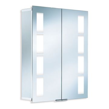 HSK Alu-Spiegelschränke Spiegelschrank ASP 500 - 60 cm