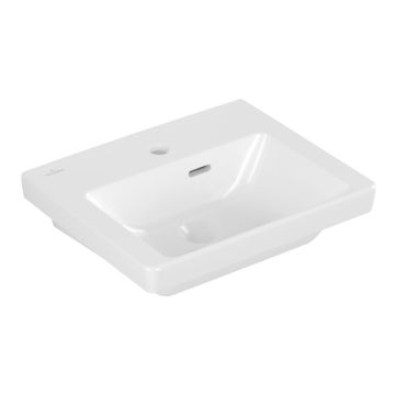 Villeroy und Boch Subway 3.0 Wandwaschtisch - 45 cm, mit Hahnloch,