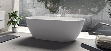 Riho Bilbao Badewanne oval